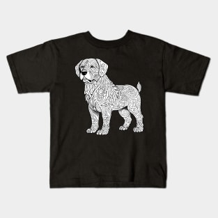 Rottweiler Cute Dog Kids T-Shirt